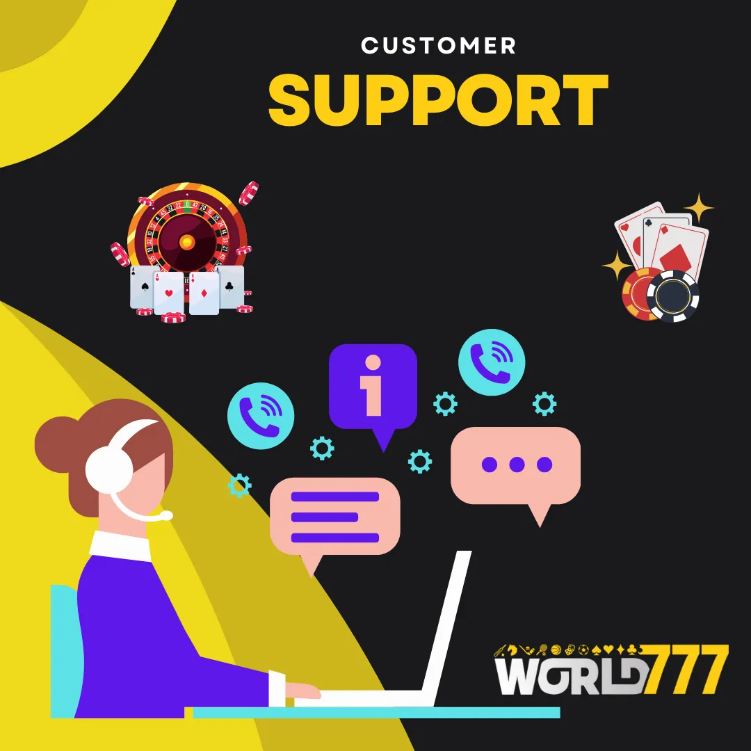 customer support on world777