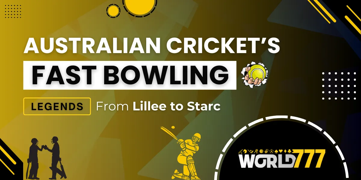 australian cricket fast bowling legends from lillee to starc