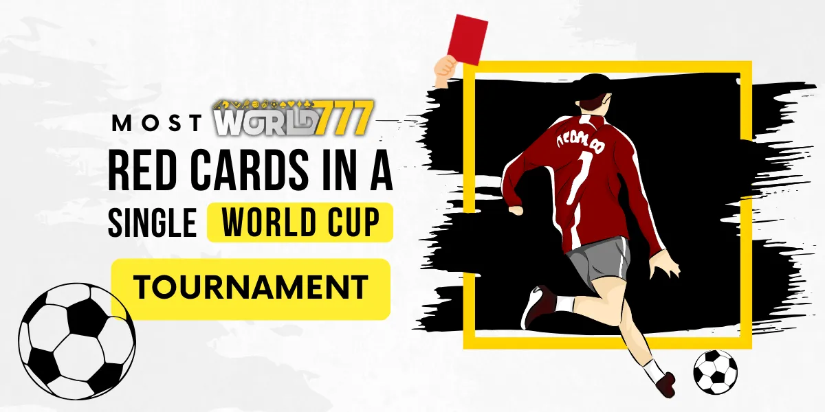 most red cards in a single world cup tournament